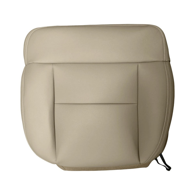 DURAFORCE Fit For 2005 - 2008 Ford F150 Driver Bottom Replacement Leather Seat Cover Tan