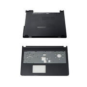 DURAFORCE For Dell Inspiron 15-3000 3567 3565 Upper Case Palmrest & Bottom Black 04F55W US
