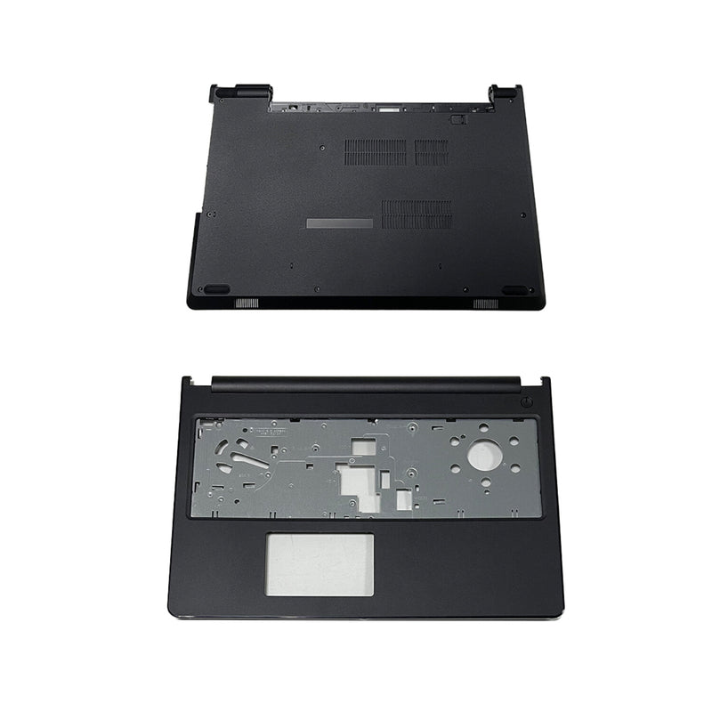 DURAFORCE For Dell Inspiron 15-3000 3567 3565 Upper Case Palmrest & Bottom Black 04F55W US