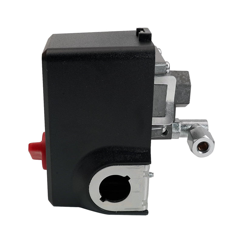 DURAFORCE Pressure Switch Fit for CONDOR,11GA2E 26AMP 100/125PSI1/4" FNPT DPST SINGLE PORT