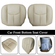 DURAFORCE Driver & passenger Bottom Leather Seat Covers For 2003-2006 Tahoe Suburban Yukon