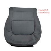 DURAFORCE For 2015 - 2022 Chevy Colorado Driver Side Bottom Cloth Seat Cover Dark Gray