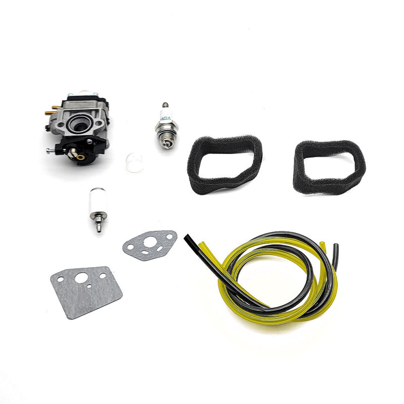 DURAFORCE Carburetor Kit For Ryobi RY25AXB 25cc Gas Jet Fan Blower W/Gasket Fuel Line US