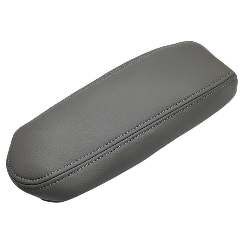 DURAFORCE Armrest leather Cover Gray For 2002 2003- 2007 Ford F250 F350 Lariat