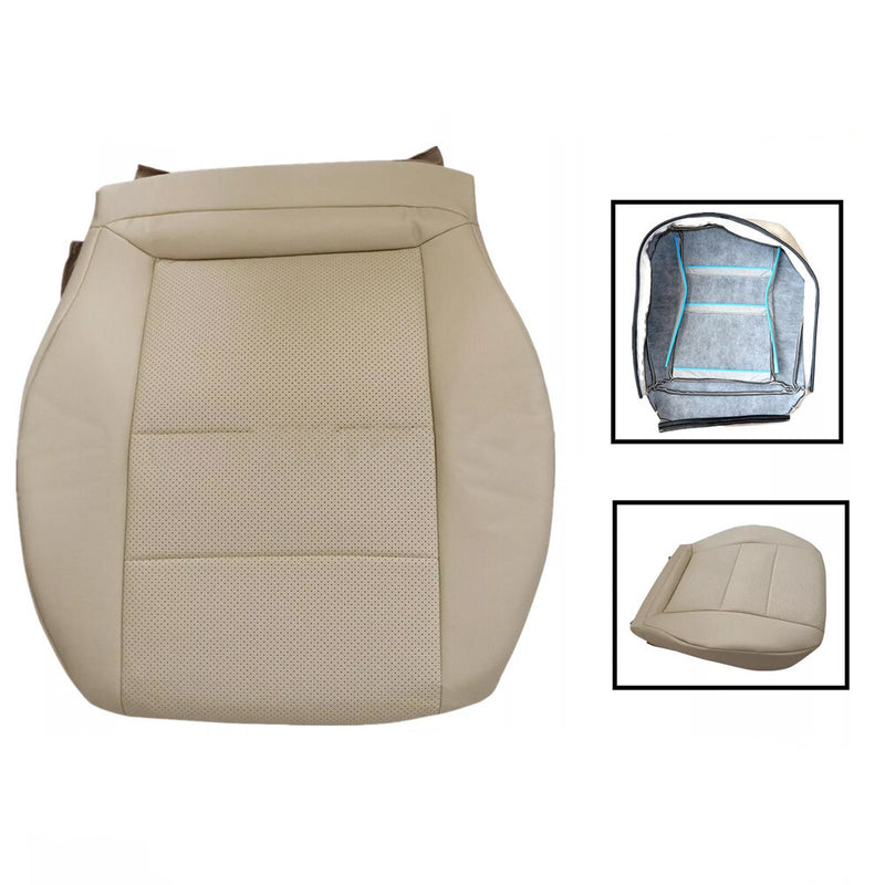 Driver Bottom Replacement Beige Seat Cover for Mercedes Benz GLK350 2008 2015