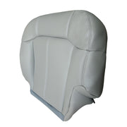 DURAFORCE For 1999 2000 2001 2002 GMC Sierra Driver Side Leather Bottom Seat Cover Gray
