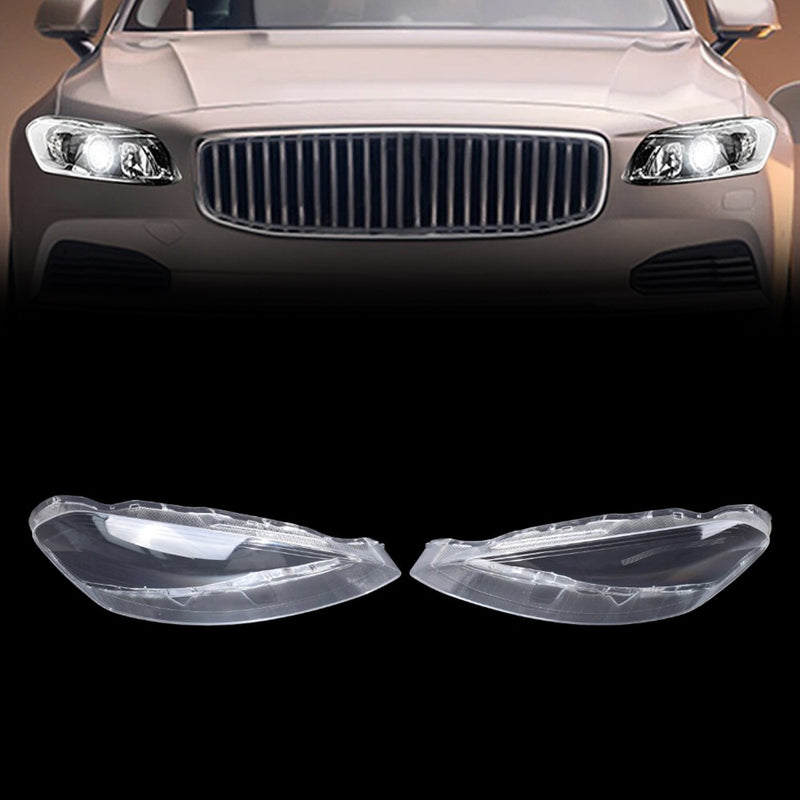 DURAFORCE Headlight Lens Covers Front Right+Left Side For 2014-2017 Volvo XC60 1*Pair