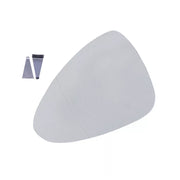 DURAFORCE NEW Driver Left Side Mirror Glass w/Plate for Porsche Panamera 2010-2016 US