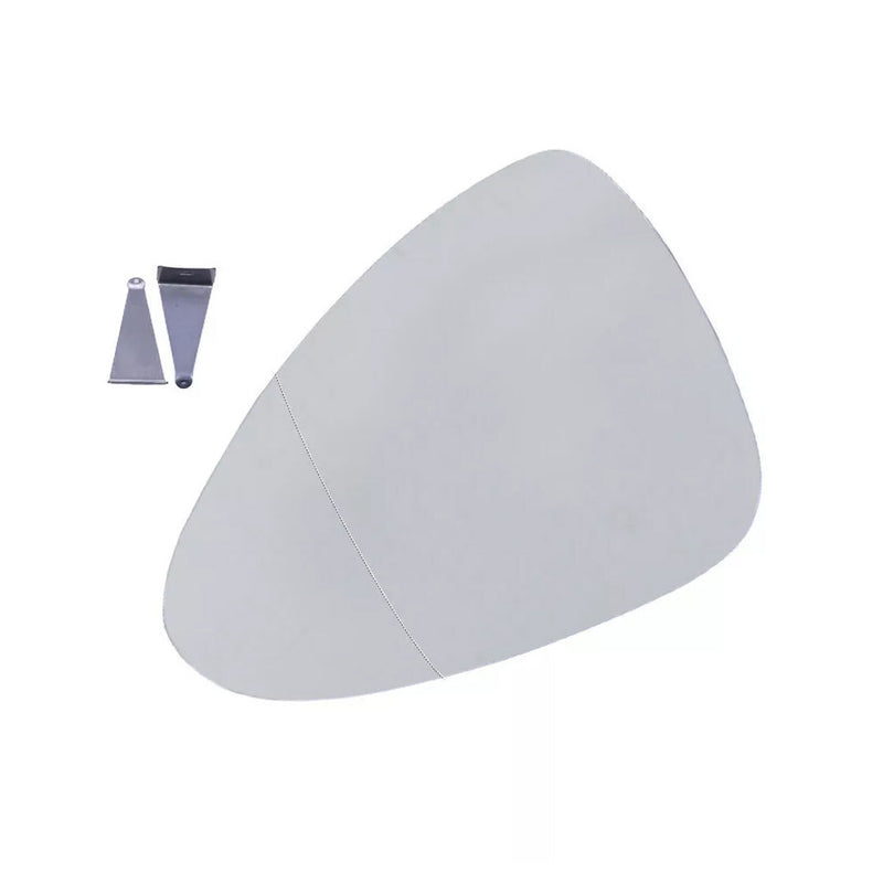 DURAFORCE NEW Driver Left Side Mirror Glass w/Plate for Porsche Panamera 2010-2016 US