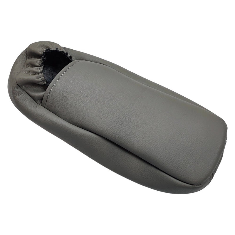 DURAFORCE Armrest leather Cover Gray For 2002 2003- 2007 Ford F250 F350 Lariat