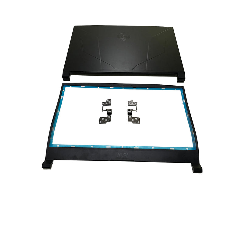 MS1581 MS 1582 Plastic Back Cover Bezel Hinges Black for MSI Katana GF66 11UG