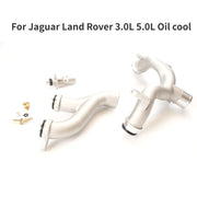 DURAFORCE Fit For Jaguar Land Rover 3.0L 5.0L Oil cool Upgraded Metal Coolant Outlet Pipes