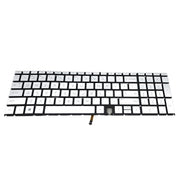 DURAFORCE New Silver Keyboard Backlit For HP ENVY 17m-cg1013dx 17m-cg0013dx 17m-cg0xxx US