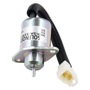 DURAFORCE Stop Solenoid 12V 6242128M1 SA-5190-12 Compatible with Massey Ferguson Compact