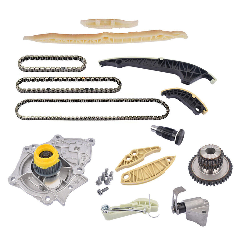 DURAFORCE For 14-2018 VW Jetta Passat GTI 1.8 2.0T A3 A4 Q5 TT Timing Chain Kit Water Pump