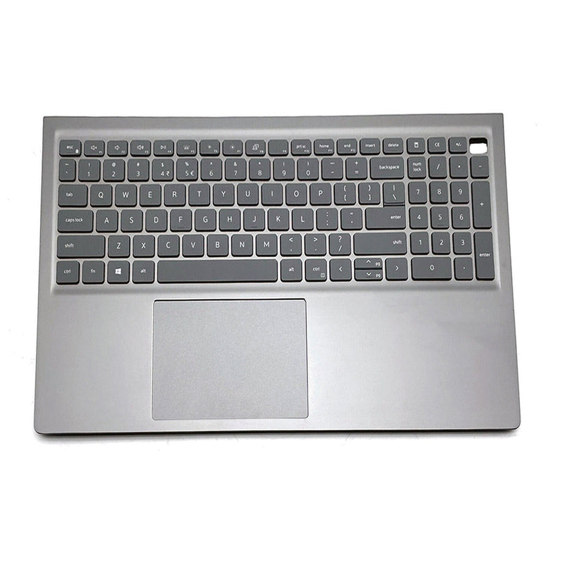 DURAFORCE For Dell Inspiron 15Pro 5510 5515 Palmrest Backlit Keyboard Touchpad 06P0TG Gray