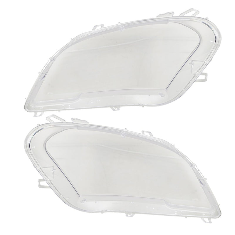 DURAFORCE For Benz ML ML350 W164 2009-2011 Left + Right Headlight Lens Headlamp Covers
