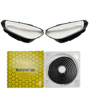 DURAFORCE For BMW X3 X4 2022 2023 2024 Front Headlight Lens Clear Cover+Sealant