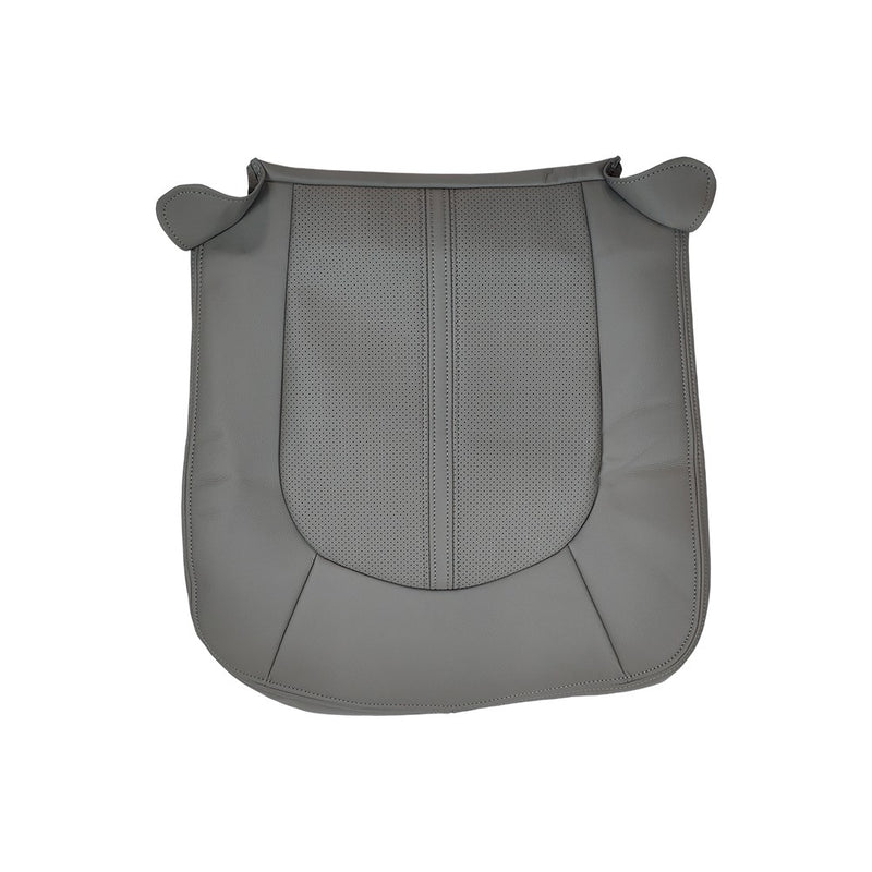 DURAFORCE Front Driver Bottom Leather Seat Cover Gray For 2008 - 2013 Cadillac CTS