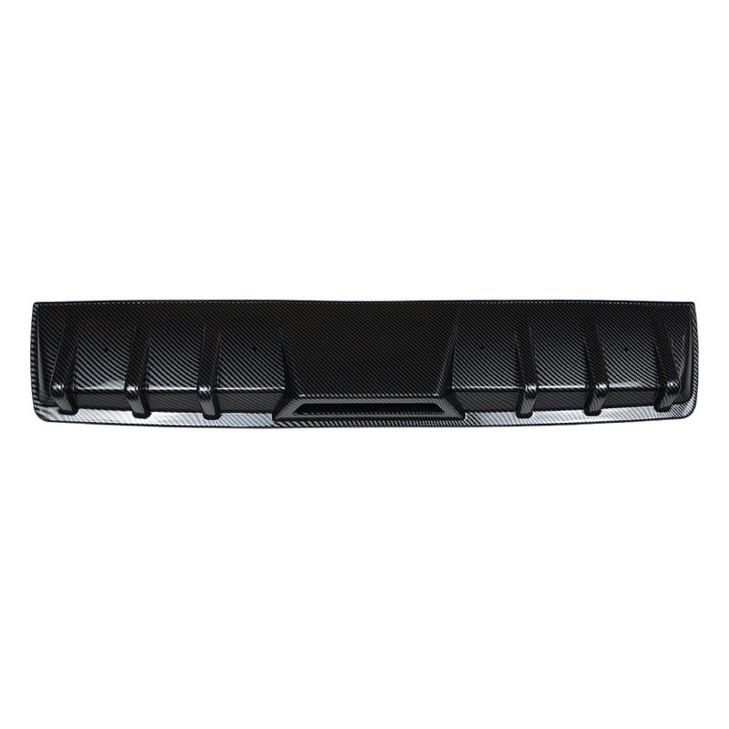 DURAFORCE For Infiniti G35 G37 Sedan Carbon Rear Bumper Diffuser Spoiler w/ LED Tail Light