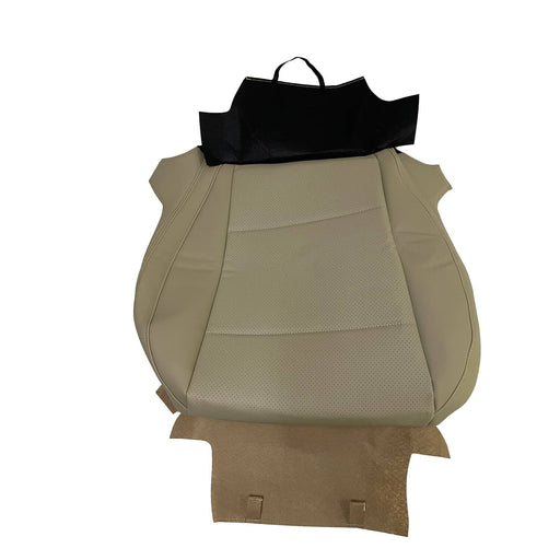 DURAFORCE New Driver Perforated Leather Bottom Seat Cover TAN For 2015-2019 Subaru Outback