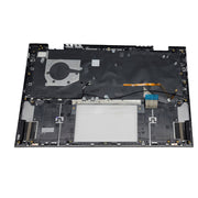 DURAFORCE New For Dell Inspiron 5410 2-in-1 Palmrest Backlit Keyboard 04GR69 4GR69 US