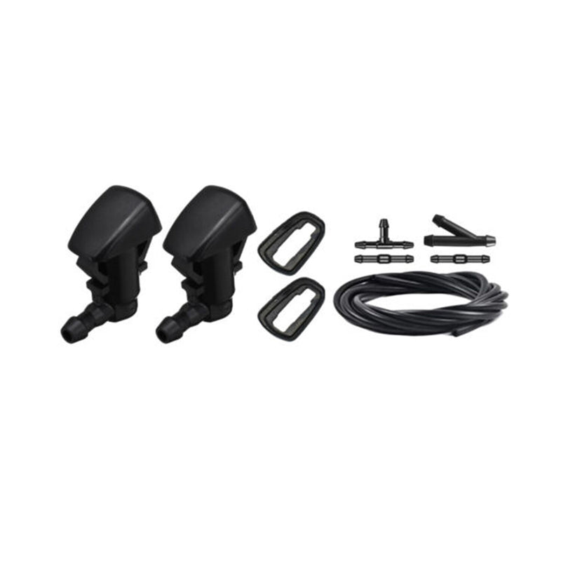 DURAFORCE Windshield Wiper Water Washer Spray Nozzle Jet For 11-17 Jeep Grand Cherokee