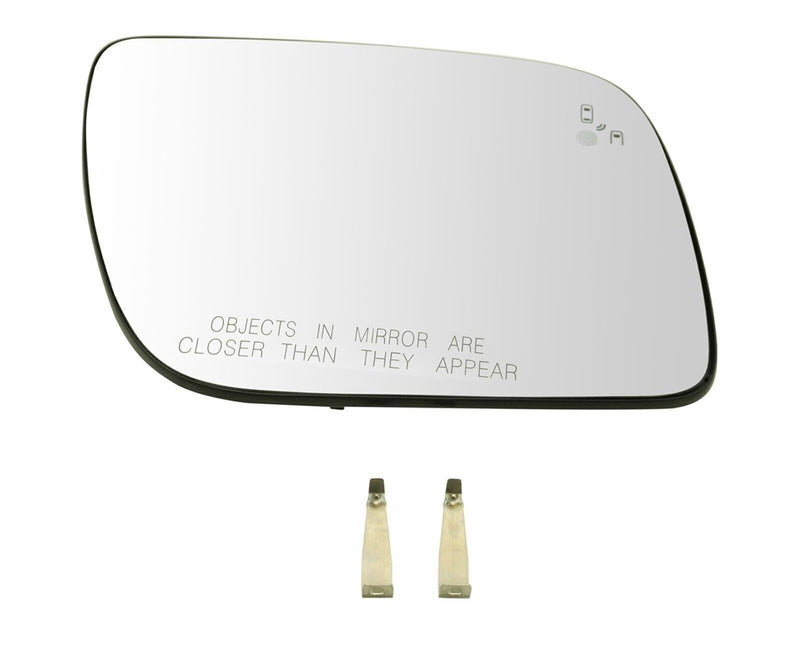 DURAFORCE Passenger Right Side Mirror Glass 5.25 Inch Blind Spot For Ford Explorer 2011-17