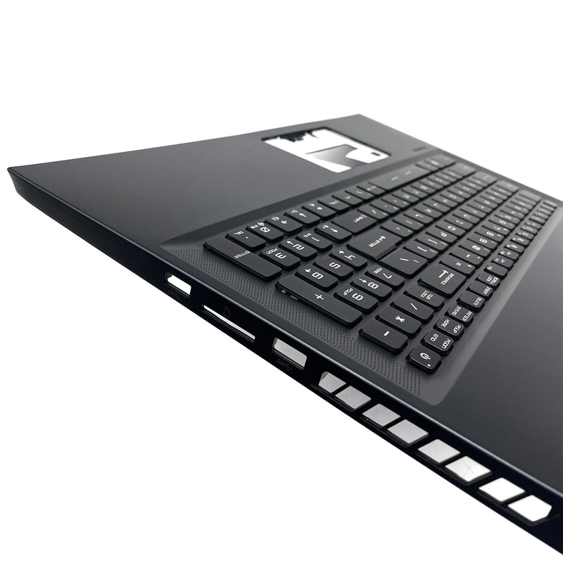 DURAFORCE Blue Palmrest Full Colorful Backlit Keyboard For MSI 9S7-17K314 GE76 Raider 11UG