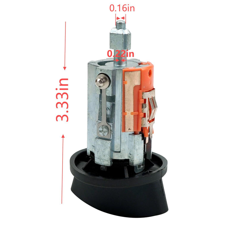 DURAFORCE For 1996-08 ford E150 E250 E350 Door Lock Cylinders & Ignition Switch with Keys