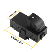 DURAFORCE Power Window Switch Passenger Side 2007-13 For GMC Sierra Acadia Chevy Silverado