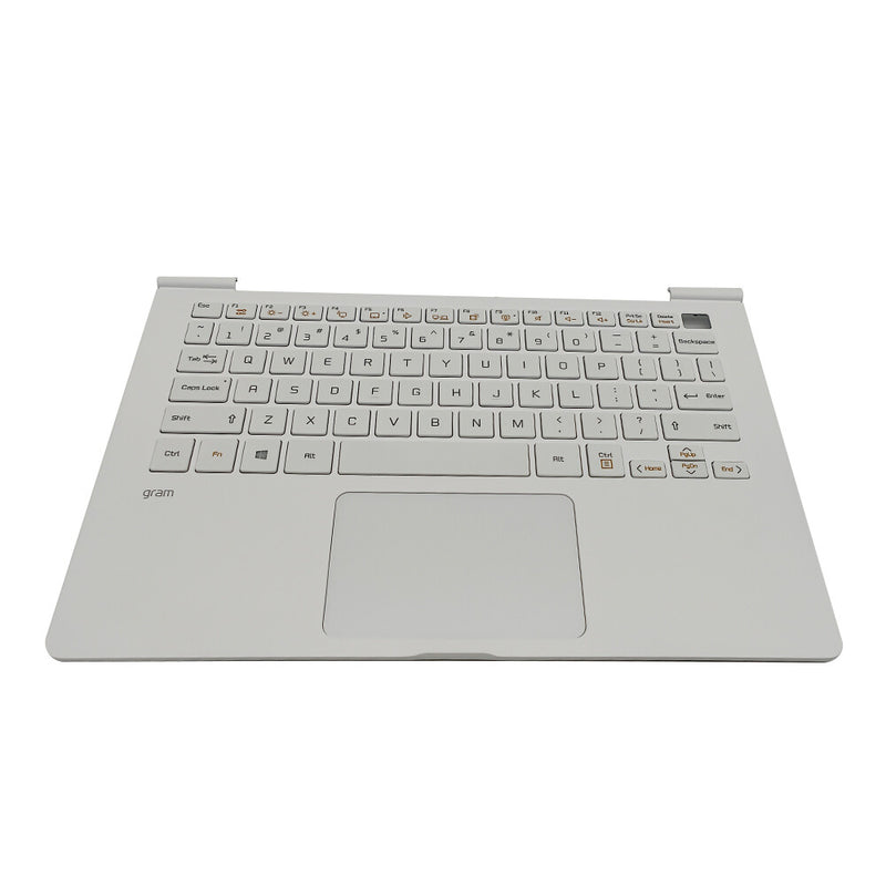 DURAFORCE New Palmrest Touchpad Backlit Keyboard For LG Gram 13Z980 13ZD980 MBN6528330X US