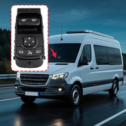 DURAFORCE 9079059002 Main Window Control Switch For 18-21 Mercedes-Benz Sprinter 3500XD