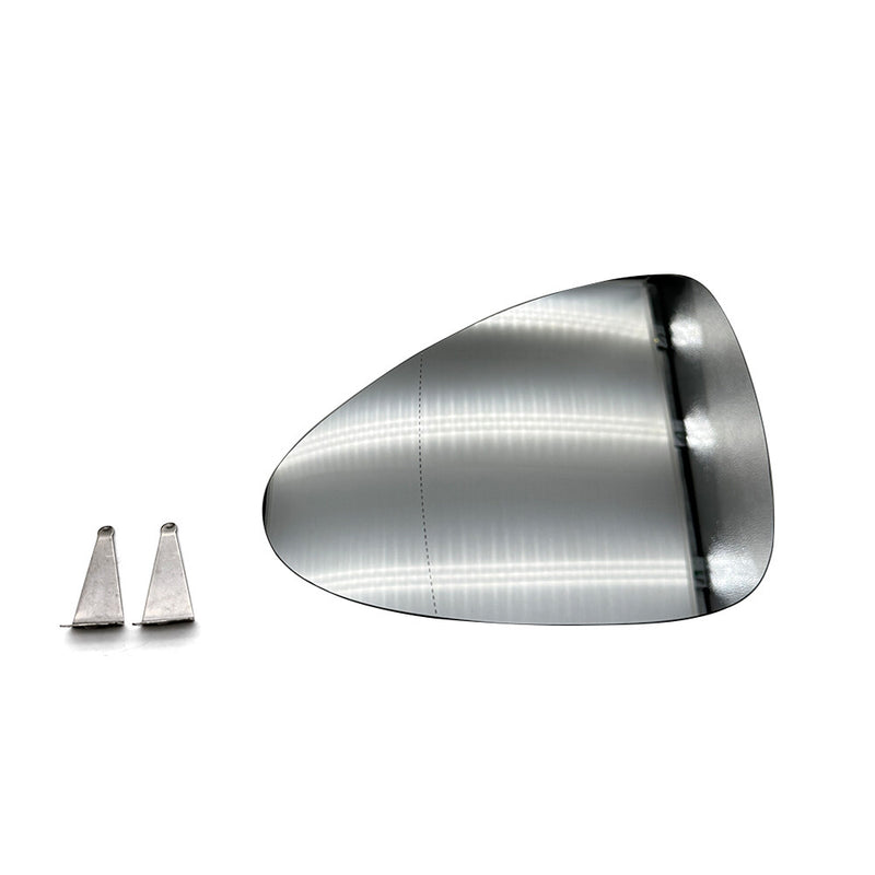 DURAFORCE NEW Driver Left Side Mirror Glass w/Plate for Porsche Panamera 2010-2016 US