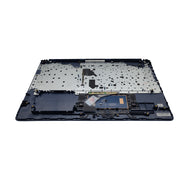 DURAFORCE New Blue Palmrest Touchpad For HP 17T-BY 17-CA 17-BY Backlit Keyboard M12337-001