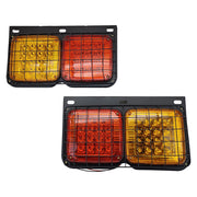 DURAFORCE 2Pcs Tail Light For Nissan UD Truck Tail Lamp 1995-2013 LH +RH Waterproof 24V