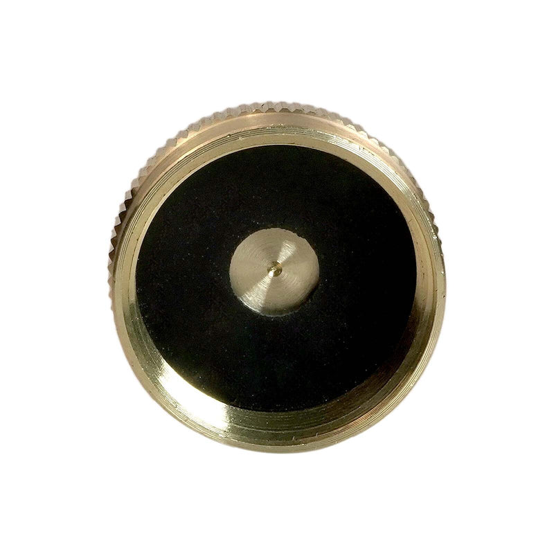 DURAFORCE 50PCS Solid Brass 1 LB Propane Bottle Cap Gas Tank Cylinder Protect Sealed Cap