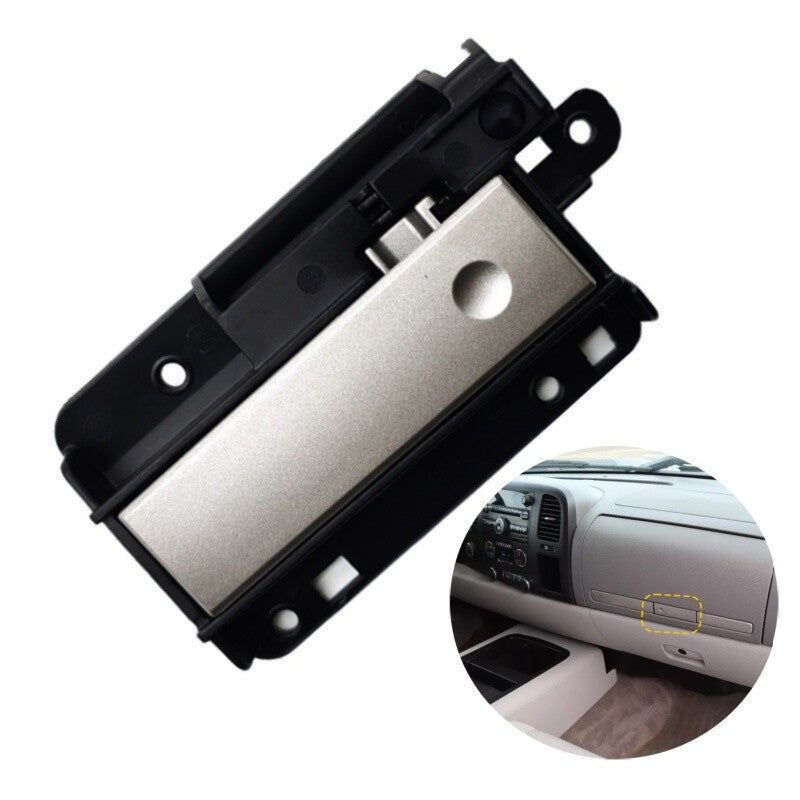 DURAFORCE Silver Upper Glove Box Compartment Door Latch Handle New for Silverado Sierra