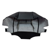 DURAFORCE Driver Passenger Leather Seat Cover Black For Chevy Silverado 1500 2500 2007-14