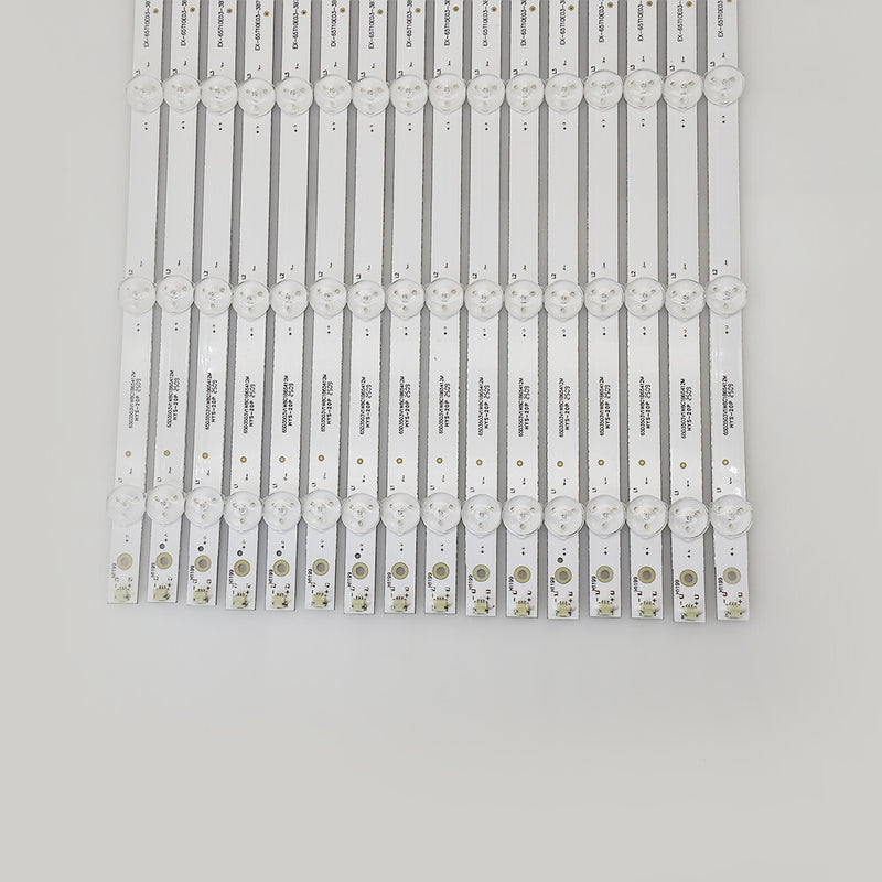 DURAFORCE 16pcs LB65018 LED Backlight Strips for Vizio D65U-D2 D65-D2 E65X-C2