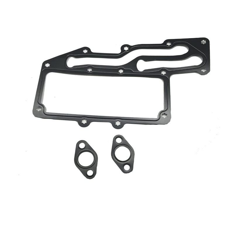 DURAFORCE New For Perkins 1104 series Caterpillar CAT C4.4 Oil Cooler Core+Housing+ Gasket
