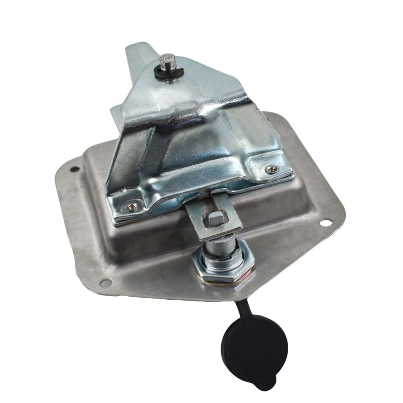 DURAFORCE Trailer Door Latch T-Handle Lock Key for Camper RV Truck Stainless Steel Toolbox