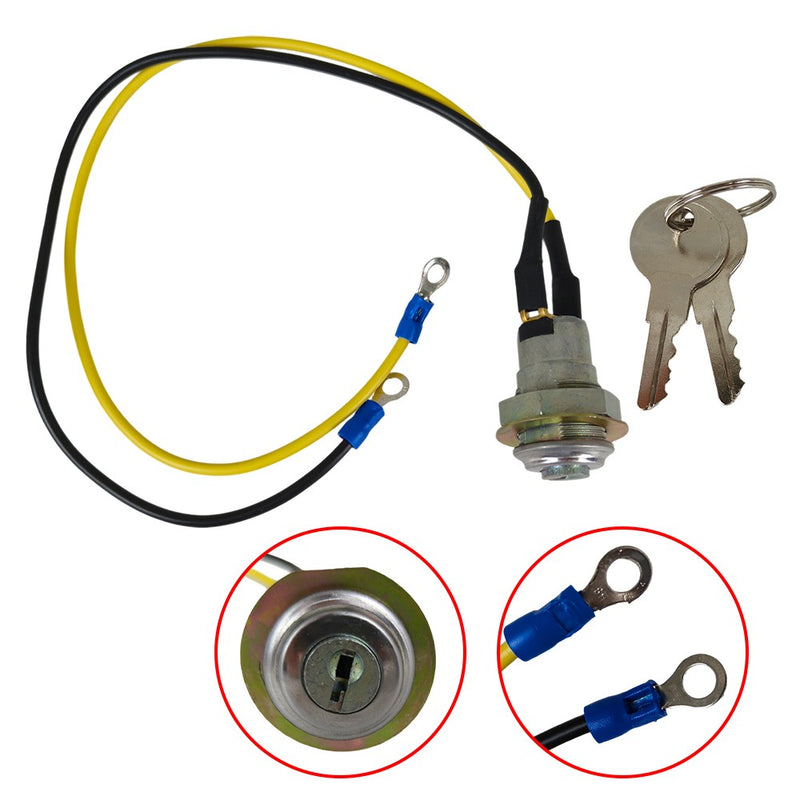 DURAFORCE 2X Ignition Key Switch with Keys 8N3679C For Ford Tractor 2N 8N 9N NAA