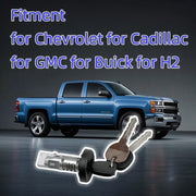 DURAFORCE 924-796 Ignition Lock Cylinder w/Keys 15919460 For Chevy Silverado Suburban