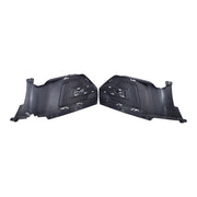 DURAFORCE 2Pcs Front Left Right Fog Light Cover Set for Ford Explorer 2017 Sport