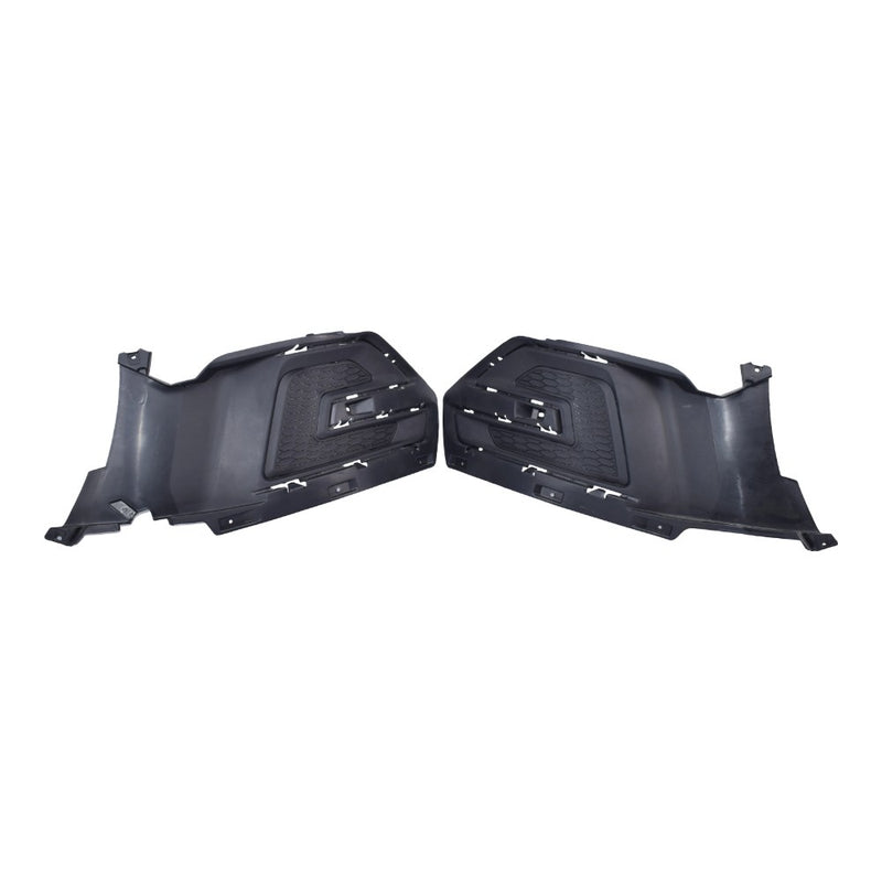 DURAFORCE 2Pcs Front Left Right Fog Light Cover Set for Ford Explorer 2017 Sport