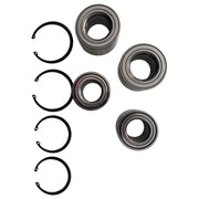 DURAFORCE Front & Rear Wheel Bearings For Polaris Ranger 400 425 500 570 700 800 ETX EV TM