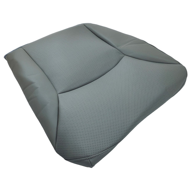 DURAFORCE Driver Bottom Replacement Seat Cover Gray Fit For 2002-2008 Ford E150 E250 E350