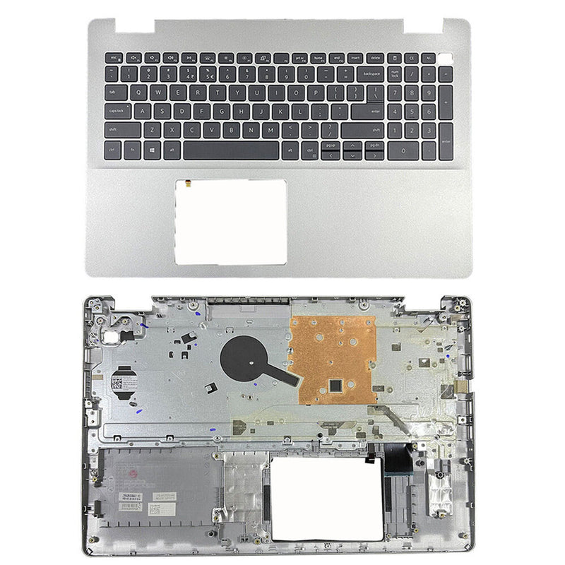 DURAFORCE New For DELL Inspiron 5593 Palmrest US Keyboard Backlit Type-C 07G0RN Silver US