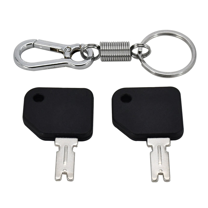 DURAFORCE 2 Forklift Ignition Keys For Gradall Gehl Hyster Komatsu Yale JLG Daewoo Hitachi